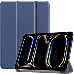 Etui Smart Case obudowa do iPad Pro 11 Gen 5 A2836 A2837 A3006 / Gen. 5 A2836, granatowe - ochronne