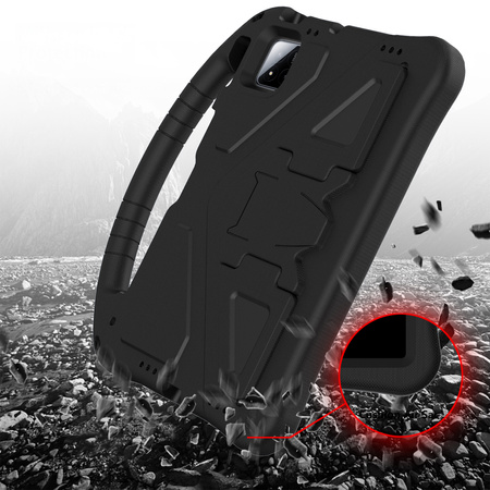 Etui FunColor do Xiaomi Pad 7 / Pad 7 PRO 11.2 podstawka uchwyt pancerne, czarne