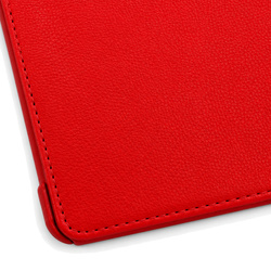 Etui obrotowe do Huawei MediaPad T5 10 10.1 z klapką i podstawką - czerwone