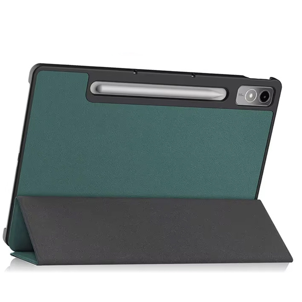Etui Smart Case do Lenovo Tab P12 12.7 TB370 2023 / Tab P12 TB370, zielone - ochronne z podstawką