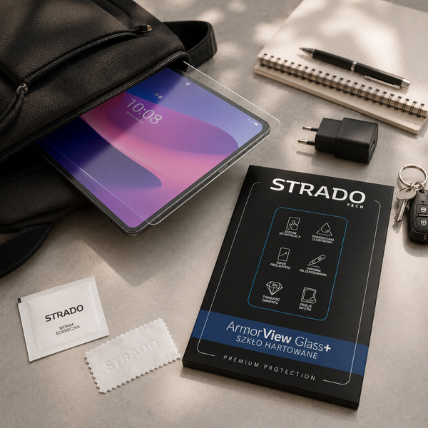 Szkło STRADO ochronne hartowane 9H 2,5D do iPad Air 5 / 4 10.9 2022 / 2020