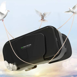 Okulary VR 3D do wirtualnej rzeczywistości gogle Shinecon G10 + GamePad - do smartfona