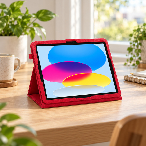 Etui Slim do Apple iPad 10.9 2022 gen 10 iPad 11 A16 2025 gen 11 - czerwone