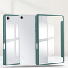 Etui Clear Pencil do Samsung Galaxy Tab S11 11 SM SMX736 z klapką, zielone - ochronne