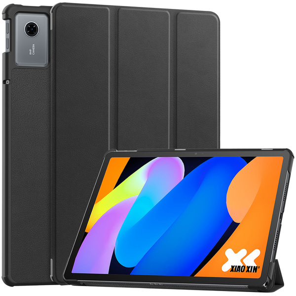 Etui Smart do Lenovo Idea Tab 11 2025 z klapką, czarne - ochronne z podstawką