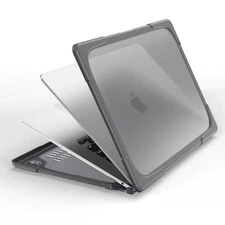 Etui do MacBook Air 13 M2 2022 / Air 13 M2 M3 2024 / Air 13 M2 M4 2025 / M5 2026 Rugged matowe - ochronne