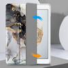 Etui Graficzne do Apple iPad 10.9 2022 Gen 10 / 11 2025 A16 Gen 11 z klapką, czarne - ochronne z podstawką