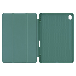 Etui Smart Pencil do Samsung Galaxy Tab S11 11 SM SMX736 z klapką, zielone - ochronne