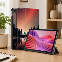 Etui Graficzne do Lenovo Tab 10.1 2025 z klapką - ochronne z podstawką