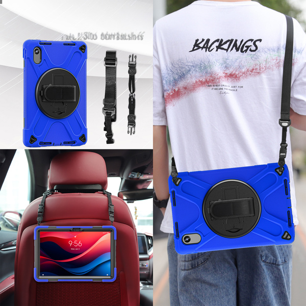Etui pancerne Armor do Idea Tab 11 / Lenovo Idea Tab - ochronne z podstawką, dostęp do portów i przycisków