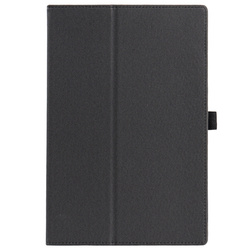 Etui Slim do Tcl Tab 10 Gen. 2 8496G 10.36 10.4 / Gen 2, czarne - ochronne z podstawką
