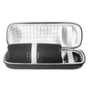 Etui Zestaw + z paskiem do Jbl Charge 5 podróżne karabińczyk / Charge 5, czarne - ochronne z podstawką