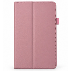 Etui Slim z klapką do Galaxy Tab A11 X135/ X133 A9 SM-X115/ X110 - różowe