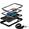 Etui pancerne z uchwytem Shockproof do Xiaomi Redmi Pad SE 2023 11 / Redmi Pad SE 11, czarne - ochronne