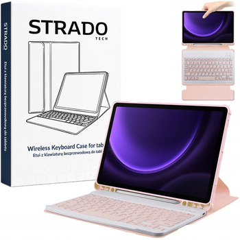 Etui 360 i KLAWIATURA do Samsung Galaxy Tab S9, S9 FE, S10 FE 10.9 na Rysik