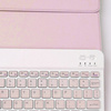 Etui pokrowiec z klawiaturą magnetyczną Bluetooth do Lenovo Tab P12 TB-370, różowe