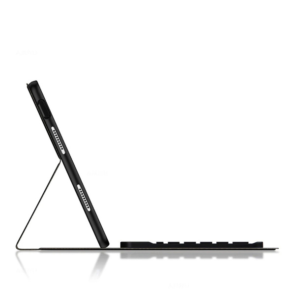 Etui do Lenovo Tab P12 TB-370, czarne - ochronne z podstawką, dostęp do portów i przycisków