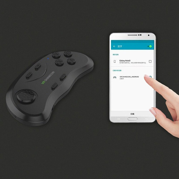 Zestaw Okulary gogle 3D Shinecon VR 10 2019 + Słuchawki + Gamepad - do smartfona
