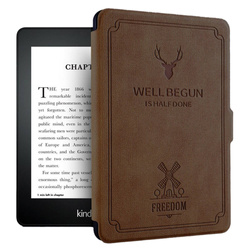 Etui do Kindle Paperwhite 1 / 2 / 3, beżowe - ochronne z podstawką