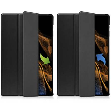 Etui Smart pokrowiec do Galaxy Tab S9 Ultra/ S10 Ultra 14.6 X910 X916 X926, czarne