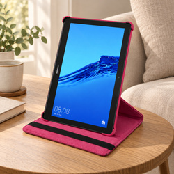 Etui z klapką do Huawei MediaPad T5 10 10.1 obrotowa podstawka ochronne