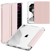 Etui Hard Crystal z uchwytem na rysik do Apple iPad 10.9 10 GEN 2022 / iPad 11 A16 11GEN 2025 - Pink