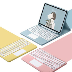 Etui z klawiaturą do Apple iPad Air 13 M2 2024 M3 2025 Gen 6 7 / iPad Air 13 Gen. 6 A2898, niebieskie - ochronne