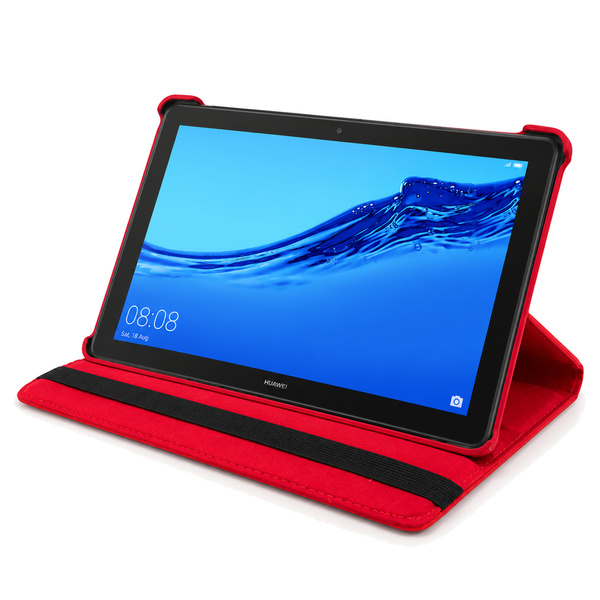 Etui z klapką do Huawei MediaPad T5 10 10.1 obrotowa podstawka ochronne