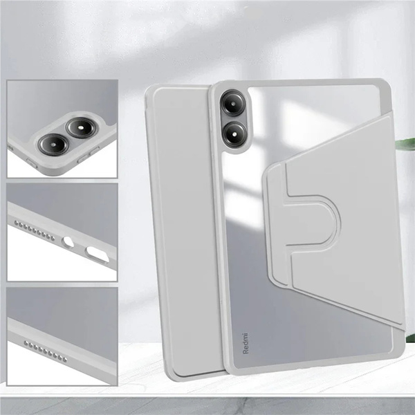 Etui Obrotowe Crystal Pencil do Xiaomi Redmi Pad Pro 12.1 2024 / Poco Pad - ochronne