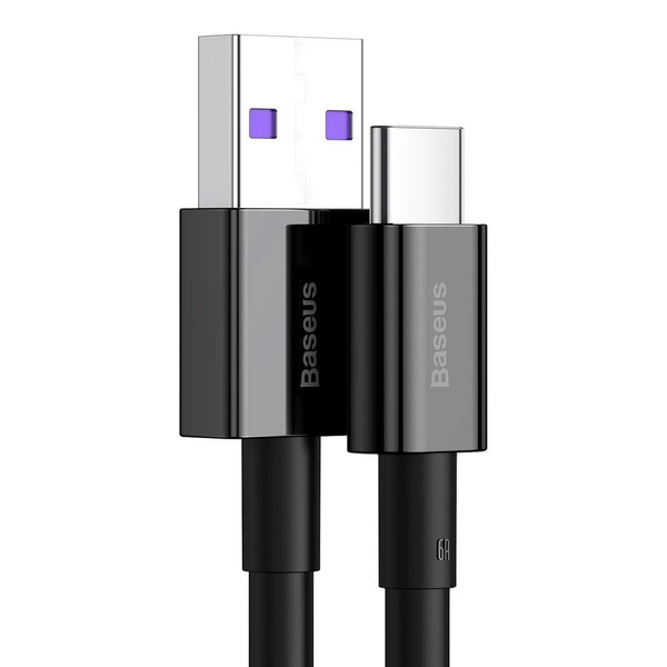 Baseus Superior kabel USB Typ C 66 W Huawei SuperCharge Scp 1 m