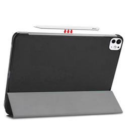 Etui Smart Case do iPad Pro 11 2024 Gen 5 A2836 A2837 A3006 / Gen. 5 A2836, czarne - ochronne
