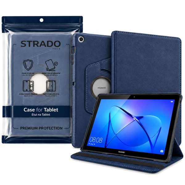 Etui z klapką do Huawei MediaPad T3 10 9.6 obrotowa podstawka ochronne