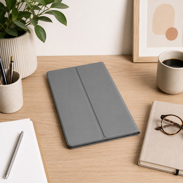 Etui z klawiaturą do Lenovo Tab M11 TB330FU pokrowiec ochronne szare