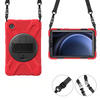 Etui pancerne Shockproof do Samsung Galaxy Tab A9 8 / 8.7 2023, czerwone - ochronne