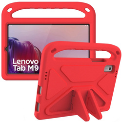 Etui pokrowiec z podstawką uchwytem FunColor do Lenovo Tab M9 9" 2023 TB310, czerwone