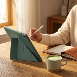 Etui Trifold Case iPad Air 11 6 GEN M2 2024 / 7 GEN M3 2025 - Green