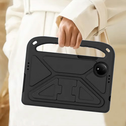 Etui pancerne FunColor do Xiaomi Redmi Pad SE 8.7 2024, czarne - ochronne z podstawką