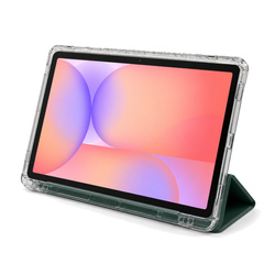 Etui Trifold do Galaxy Tab S10 Lite 10.9/ S10 FE/ S9 FE/ S9/ S8 z miejscem na rysik - zielone