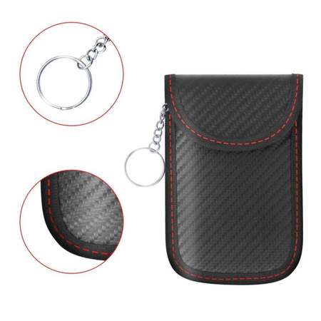 Etui antykradzieżowe blokujące sygnał radiowy RFID keyless - Klatka Faradaya