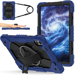 Etui pancerne z uchwytem do Redmi Pad Pro 2 12.1" 2025/ Pad Pro 2024/ Poco Pad M1, granatowe