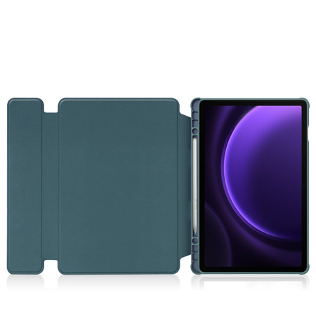 Etui 360 z klawiaturą do Samsung Galaxy Tab S9 / S10 FE 10.9 na Rysik / Samsung Galaxy Tab S10 - ochronne