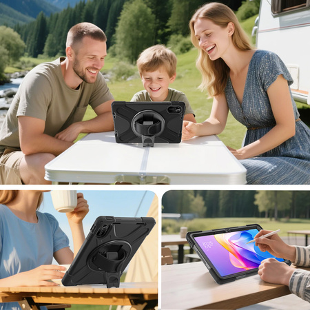 Etui Armor do Xiaomi Redmi Pad 2 11" 2025 pasek uchwyt podstawka pancerne