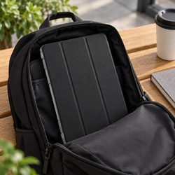Etui Trifold do Galaxy Tab S10 Lite 10.9/ S10 FE/ S9 FE/ S9/ S8 z miejscem na rysik - czarne