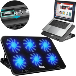 Strado Podkładka podstawka chłodząca do Laptopa LCP6 - Black