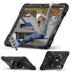 Etui Shockproof do Samsung Galaxy Tab A9 Plus 11 2023 X210 X215 X216, czarne - ochronne z podstawką