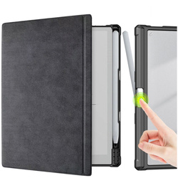 Etui Smart do Onyx Boox Go 10.3 z miejscem na rysik z klapką wake up, czarne - ochronne