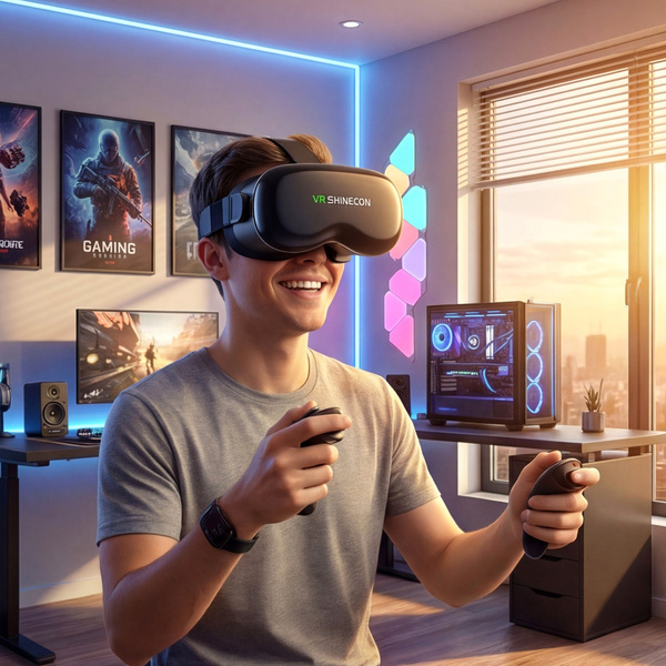 Okulary VR Shinecon G18 - do smartfona na filmy, gry i VR wirtualna rzeczywistość