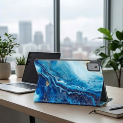 Etui do Lenovo Idea Tab Plus 12.1 2025 - ochronne z podstawką, dostęp do portów i przycisków