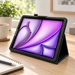 Etui do Apple iPad Air 11 M4 M3 M2 2026/ 25/ 24 gen. 8/7 z klapką - czarne