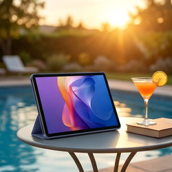 Etui Smart do Xiaomi Redmi Pad 2 11 2025 z klapką, granatowe - ochronne z podstawką